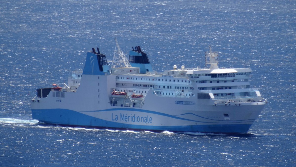 Le Kalliste en mer en juillet 2014 ; photo : Jean-Pierre Fabre.