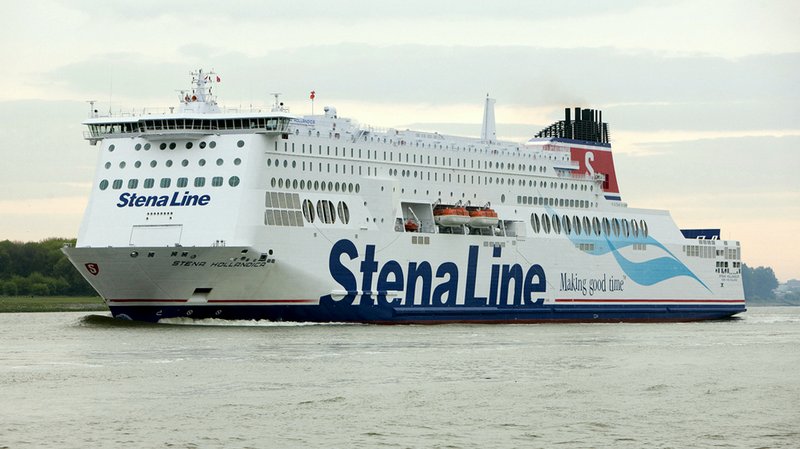Le Stena Hollandica, Harwich & Dovercourt (photo visible sur Wikipedia), en mai 2010