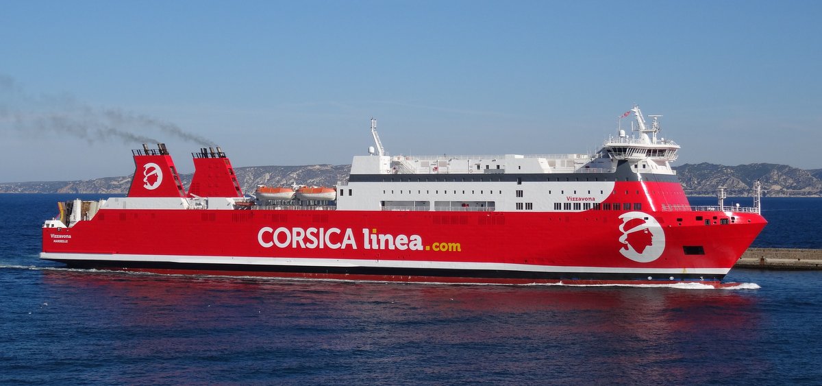 L'arriv&eacute;e du Vizzavona &agrave; Marseille le 18 juin 2018 ; photo : Jean-Pierre Fabre